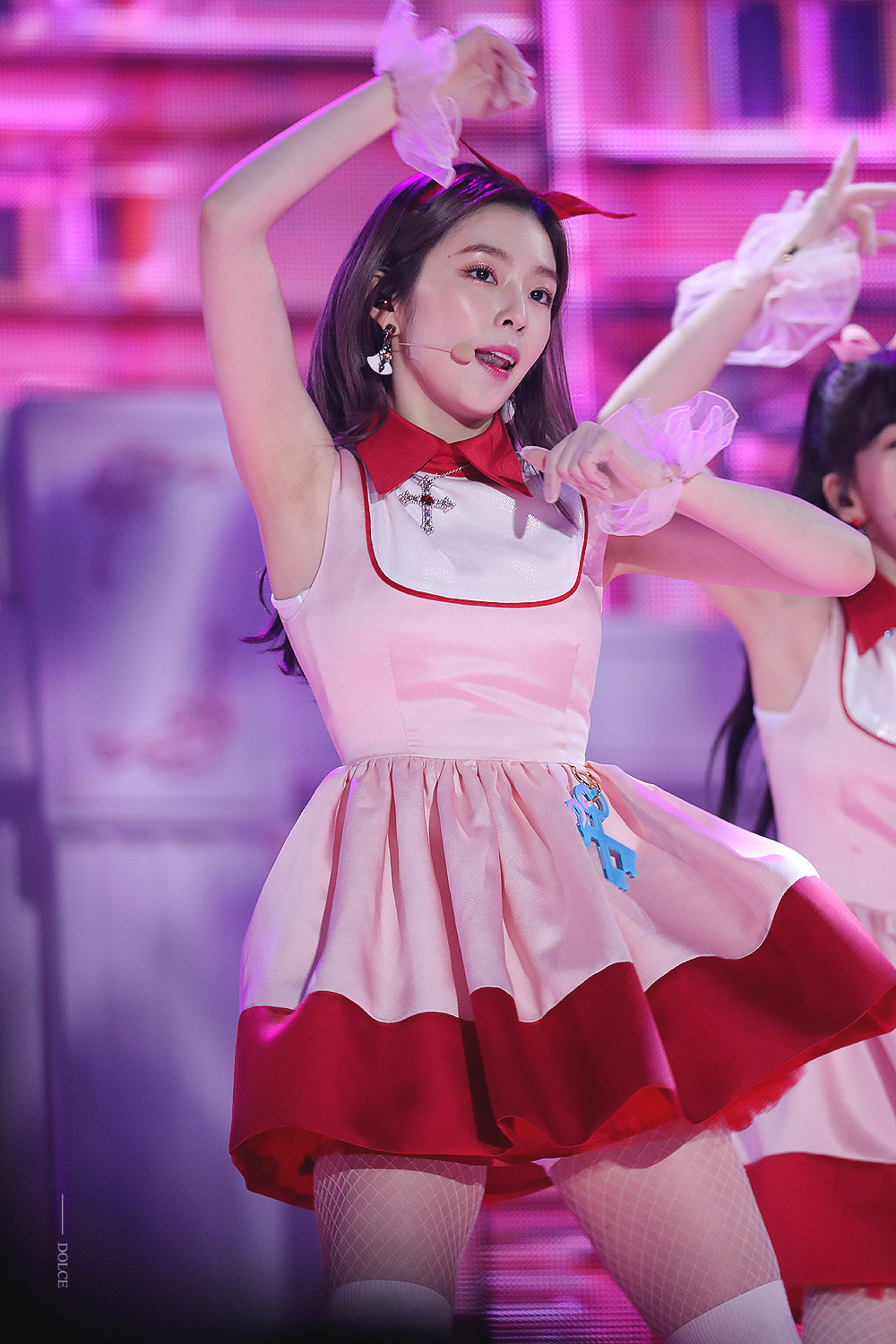 아이린 메이드복 + 망사