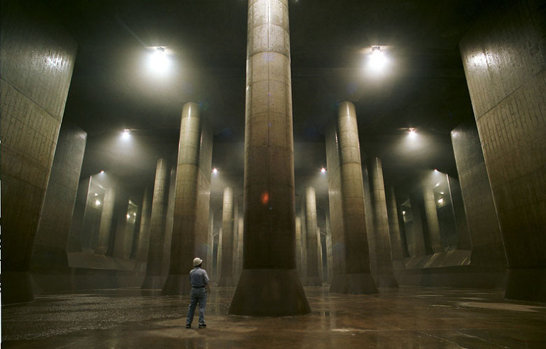 도쿄 세계최대 지하 방수로