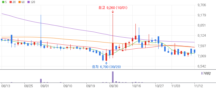 한동훈 테마 관련주 덕성우(004835)