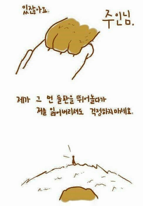 사람이 죽으면 먼저 가 있던 반려견이 마중 나온다는 이야기가 있다