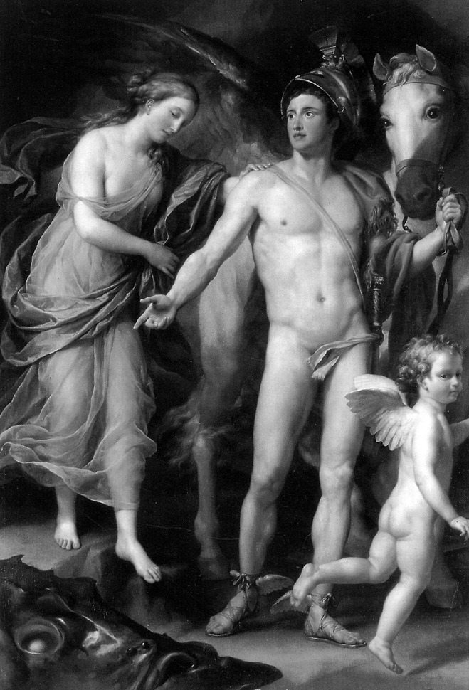페르세우스와 안드로메다, Anton Raphael Mengs, 1770년경