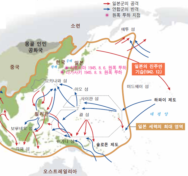 아시아·태평양 전쟁의 전개