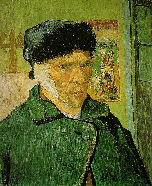 반고흐 자화상 (VanGogh self portrait with bandaged ear)