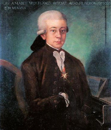 1777년 모차르트 초상화 볼로냐의 모차르트