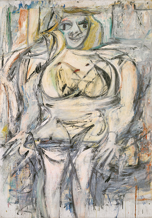 윌렘 드 쿠닝, 〈여인 3〉, 캔버스에 유화 / 172.7×123.2cm