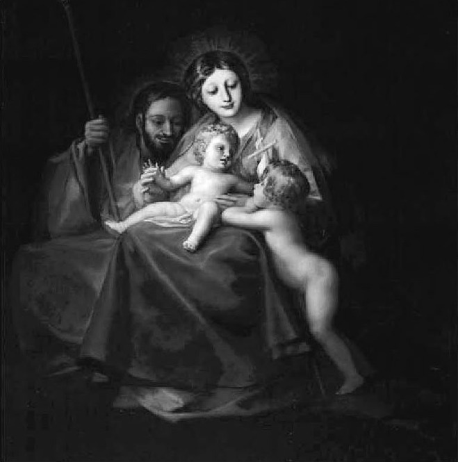 스푸마토 기법이 사용된 대표적인 작품인 프란시스코 고야의 〈성 가족〉