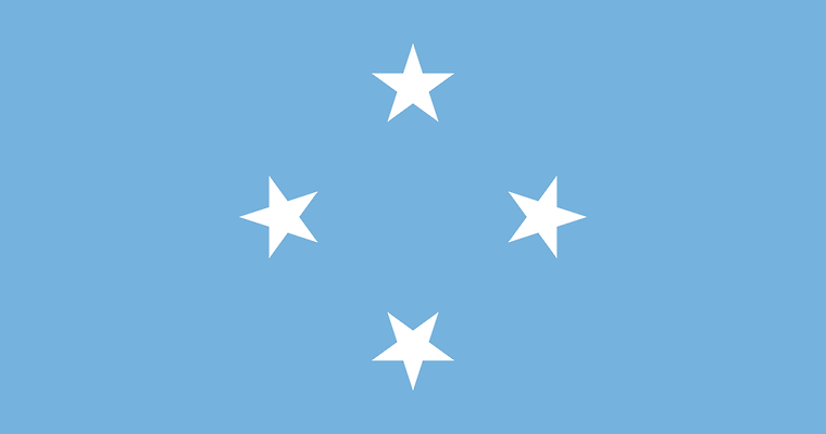미크로네시아 연방의 국기