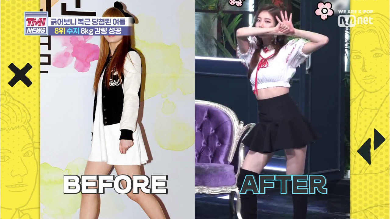 [8회] 청순 이란 단어가 사람으로 태어난 수지&amp;조이의 감량 비법은?