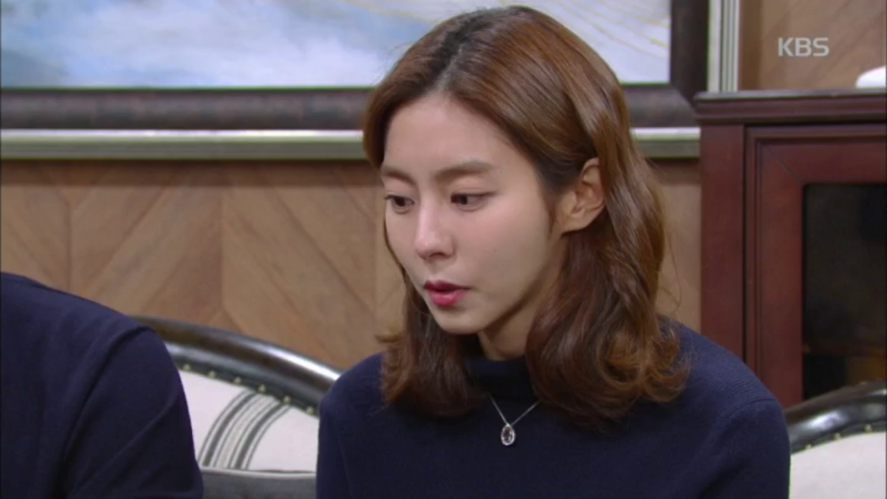 차화연 한방 먹이는 유이! ＂우리 아버지에게 그런 식으로 말하지 마세요＂