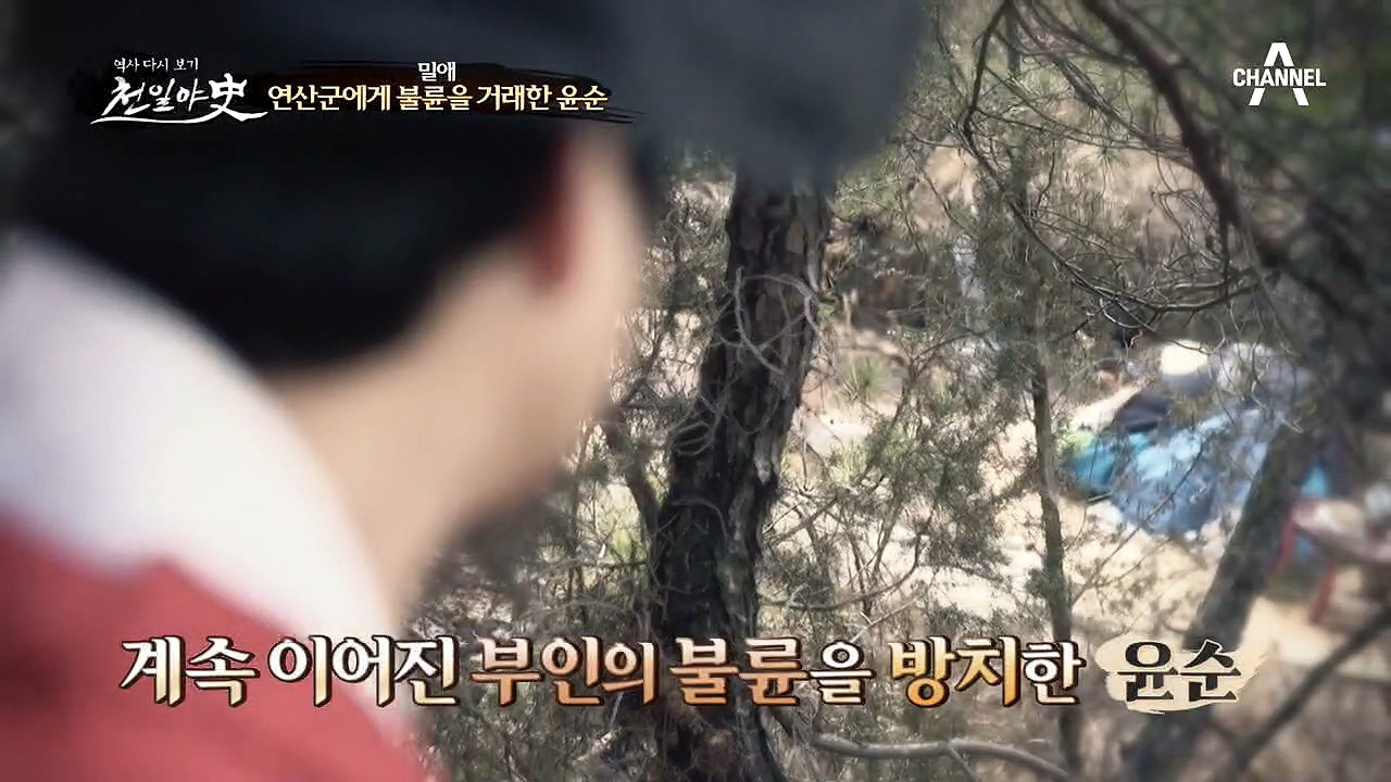 막장 중에 막장;; 연산군에게 아내와의 불륜과 자신의 승작을 거래한 윤순...