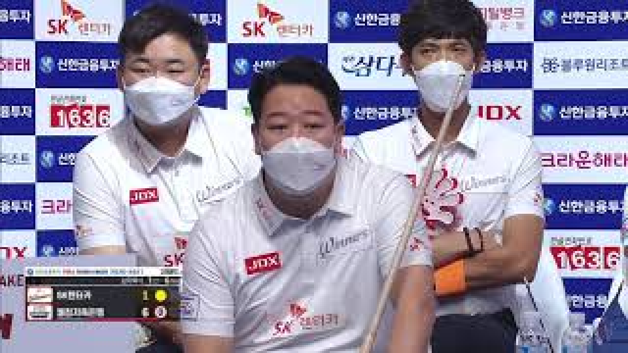 남자 복식, 웰컵저축은행의 압승! [신한금융투자 PBA 팀리그... 복식, 웰컵저축은행의 압승! [신한금융투자 PBA 팀리그 20-21... 
