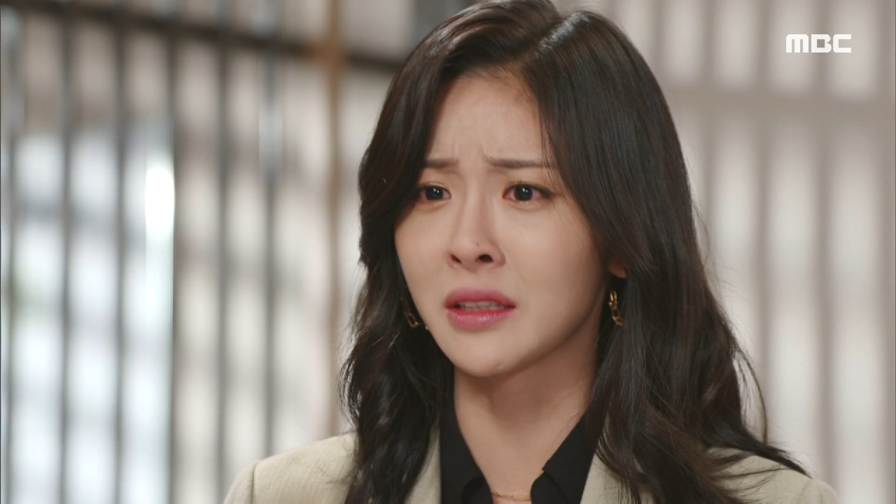 이정길에게 울분을 토하는 진예솔 ＂제 마음도 있는 거잖아요!