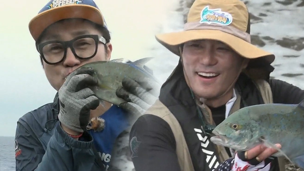 곤이·열이, 몰아치는 정글 폭우 속 ‘동시 월척’