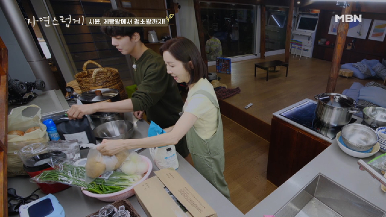 전인화 표 &#39;다슬기 수제비&#39; 레시피 공개!