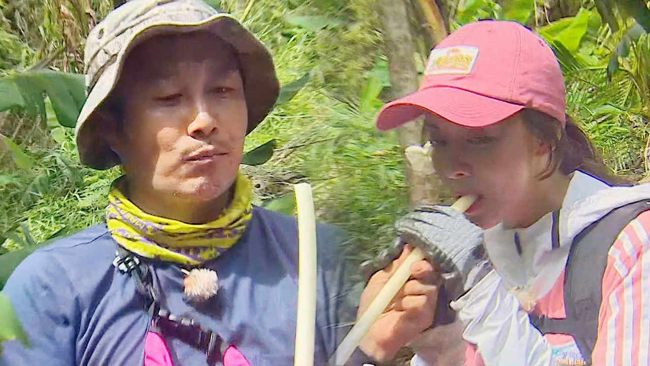 병만족장표 정글 생태교실 ‘수분엔 바나나줄기’