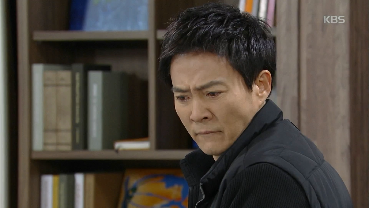 유이가 자신이 친아빠인것을 알고 떠나려는 최수종!
