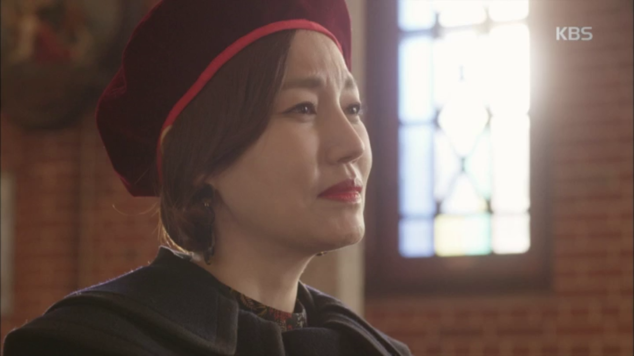 성당에 다시 남기로 결심한 진경!