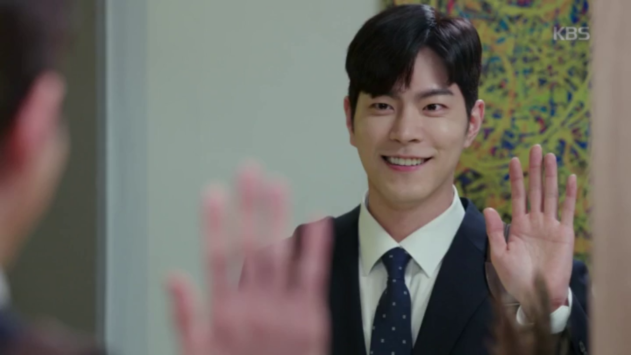 혼자 인사 연습하는 홍종현! "출근같이해야죠!"