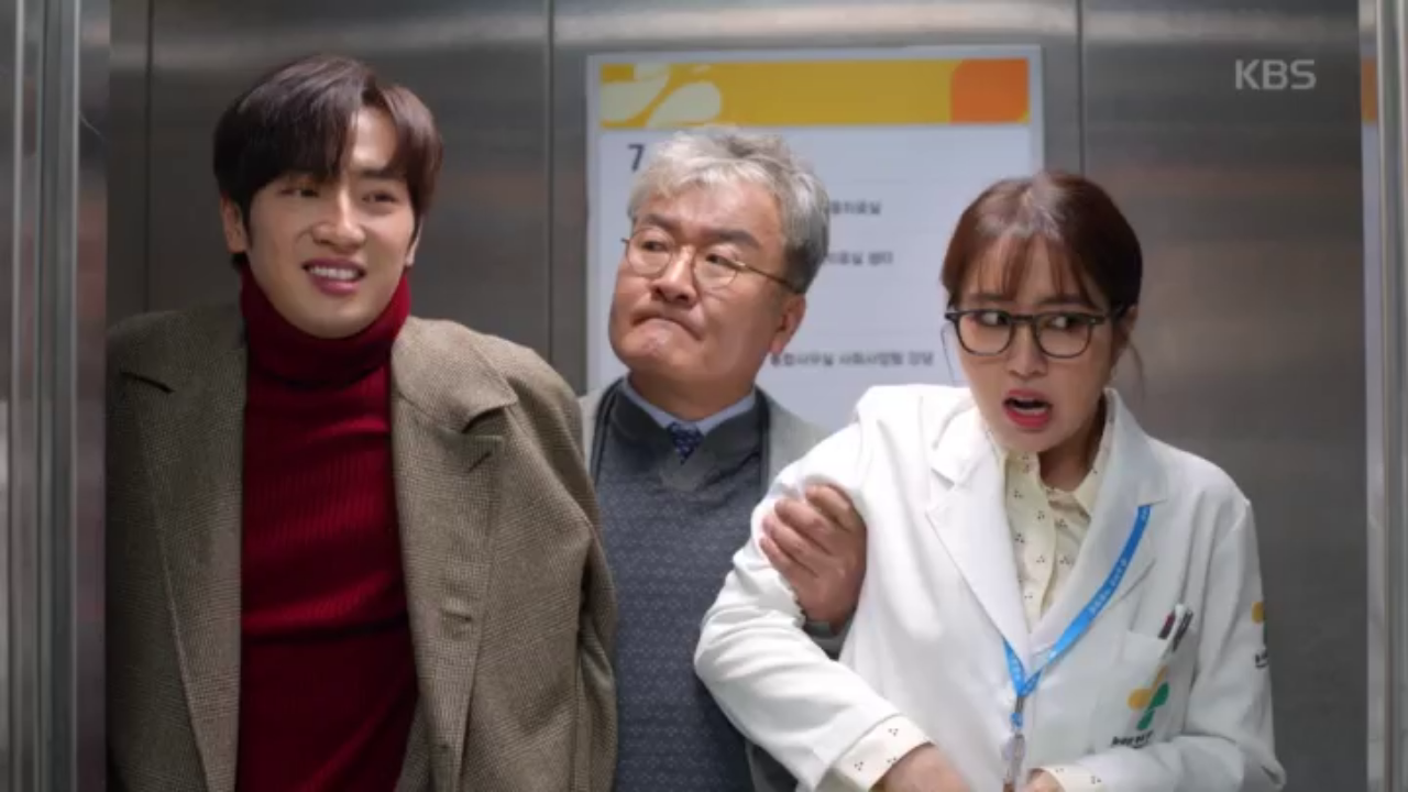 원장 피해다니다가 결국에 딱 걸린 이민정과 이상엽 ＂그러는 거 아니야, 자네들!＂