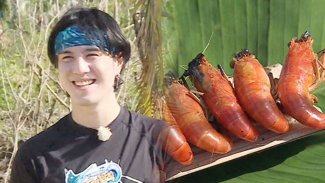 유겸, 새우꼬치구이에 흥 터지는 액션 “새우 딱 좋아”