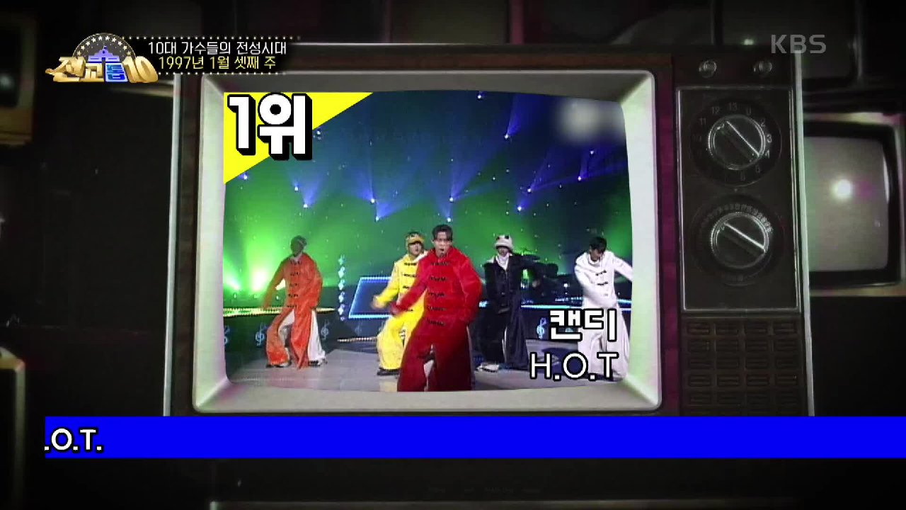 ☆97년 1월 셋째 주☆10대들의 반란! 엄청났던 HOT의 인기?!