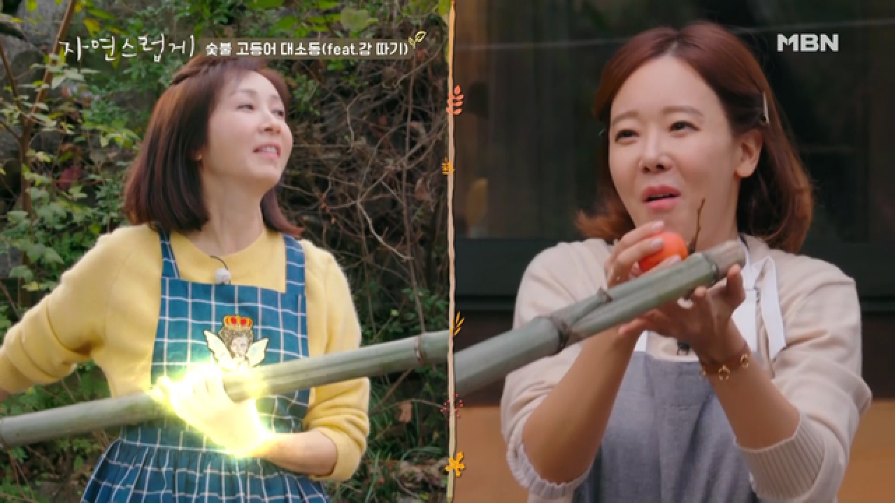인화&amp;유진의 우당탕 감 따기 대소동