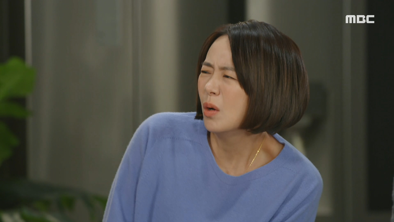 오미연 때문에 발등이 데인 심이영, MBC 210105 방송