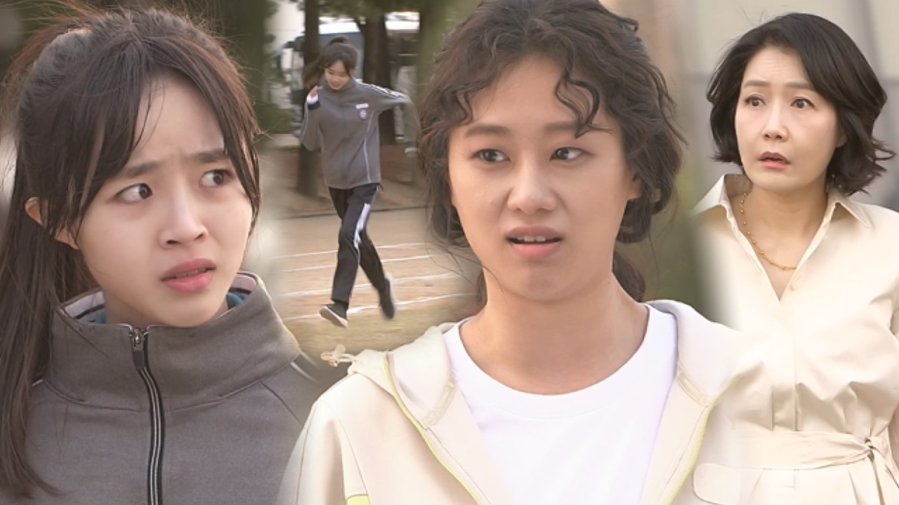 육상부 이영은, 현쥬니 협박에 못 이겨 운동장 뜀박질!!