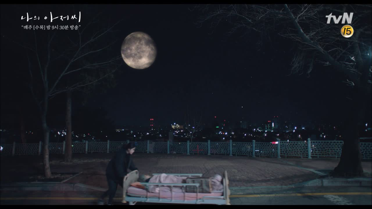 이지은, 할머니와 요양원으로부터 야반도주하다. #손에닿을듯한#슈퍼문