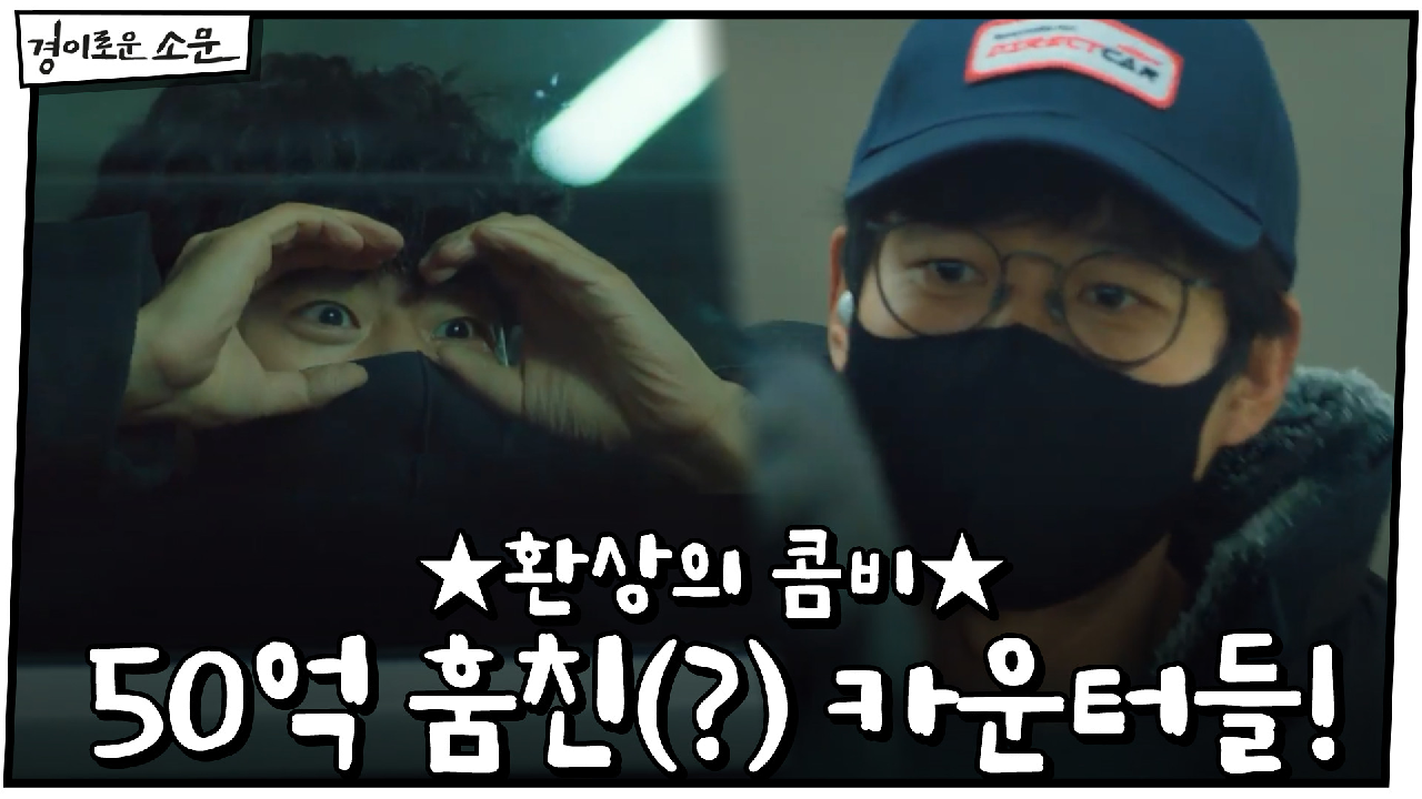 ★환상의 콤비★ 보험사 직원으로 위장해 50억 훔친(?) 카운터들!