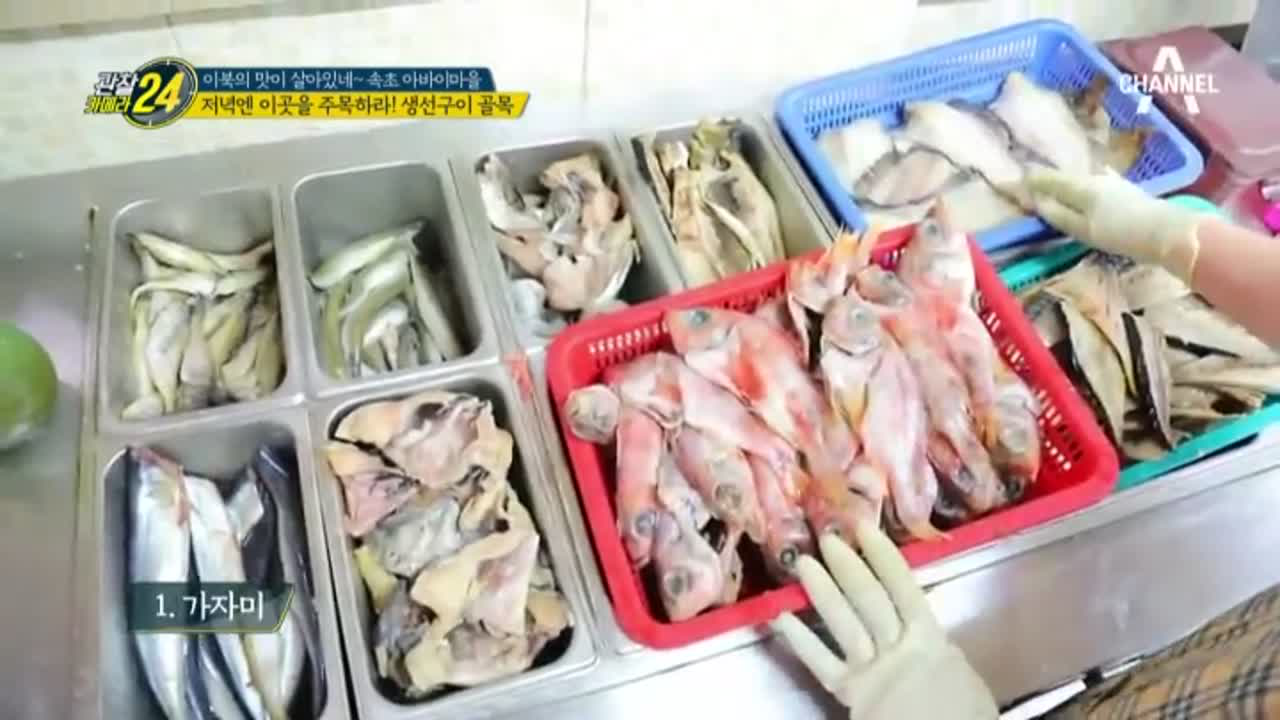 생선구이가 10종류?! 속초 생선구이 골목★ - kakaoTV 생선구이가 10종류?! 속초 생선구이 골목★