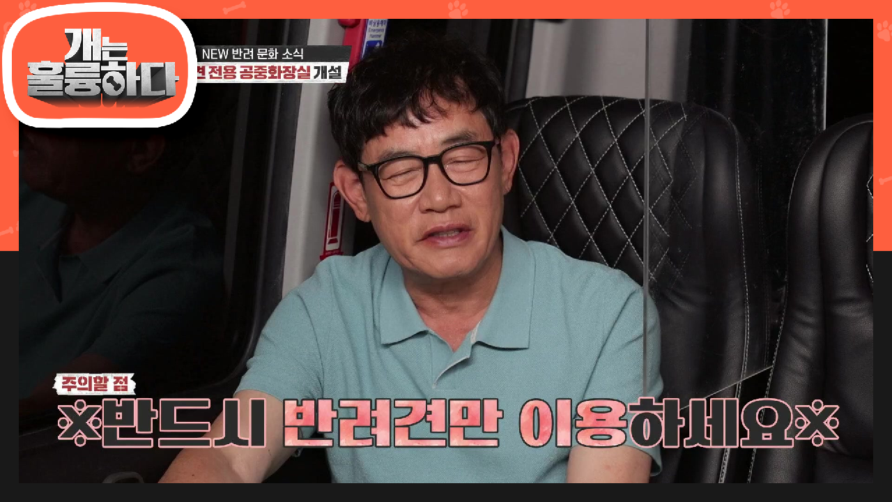 ※반드시! 반려견만 이용해주세요※ 반려인과 비반려인이 공존 할 수 있는 반려견 소변 전용 화장실 | KBS 210705 방송