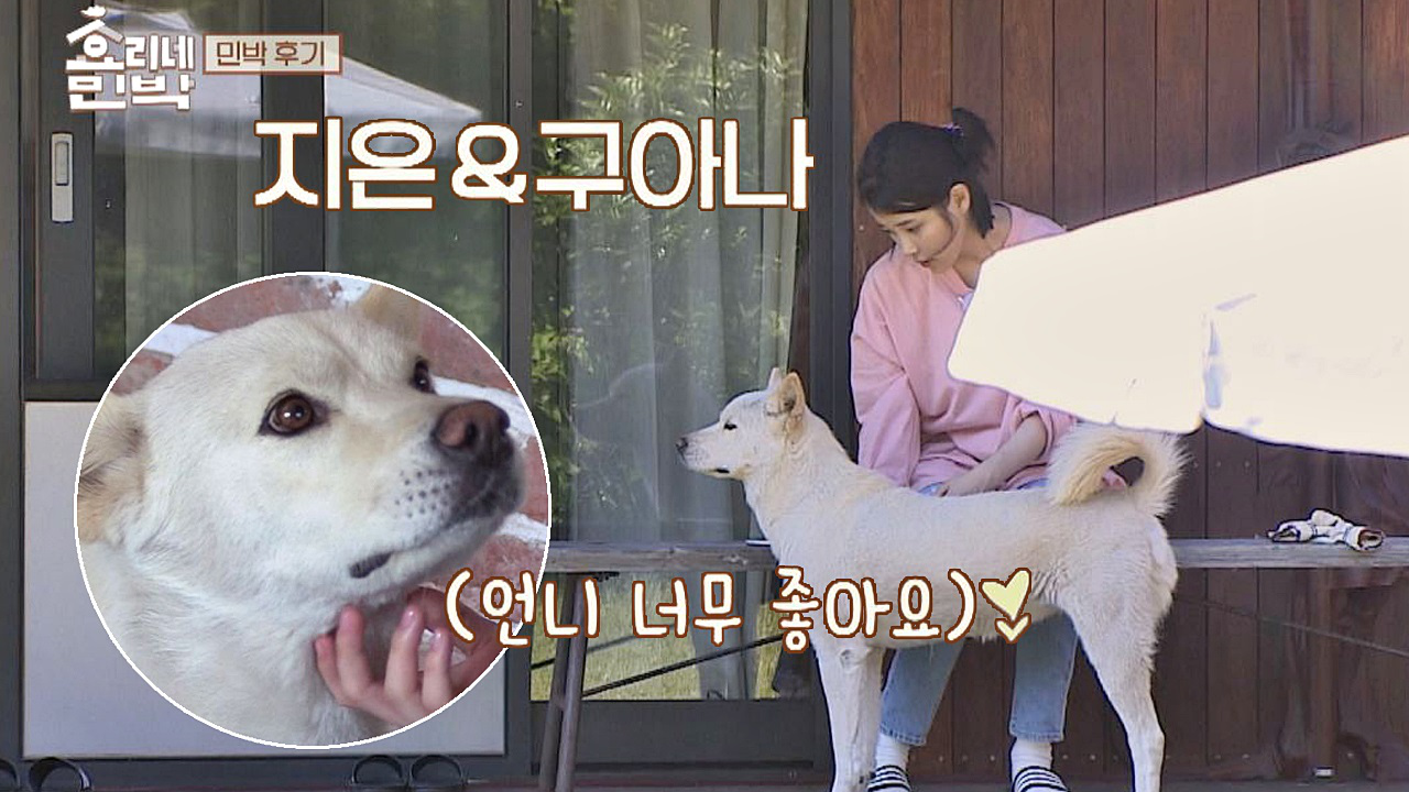 (오뉴오뉴) 심쿵 유발! 꿀 떨어지는 &#39;아이유x구아나&#39;♡