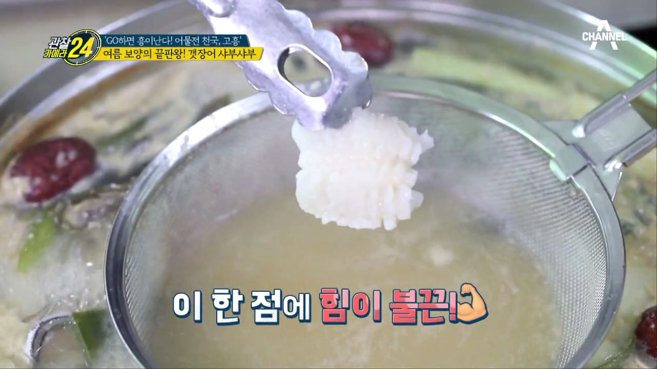 ※장어의 변신은 무죄※ 여름 보양의 끝판왕 갯장어 샤부샤부 (ft.무궁화 꽃이 피었습니다♬)