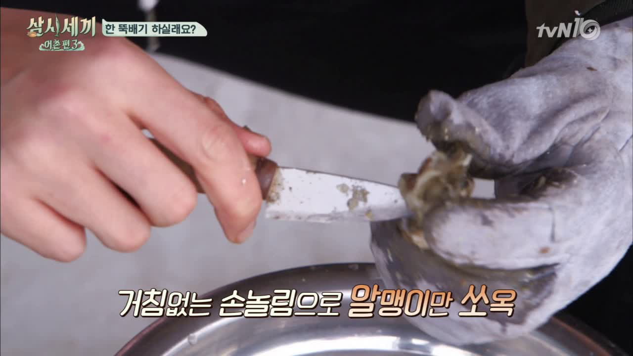 프로손질러 균상, 굴까기까지 완벽! (삼시 귱턴 3개월차)