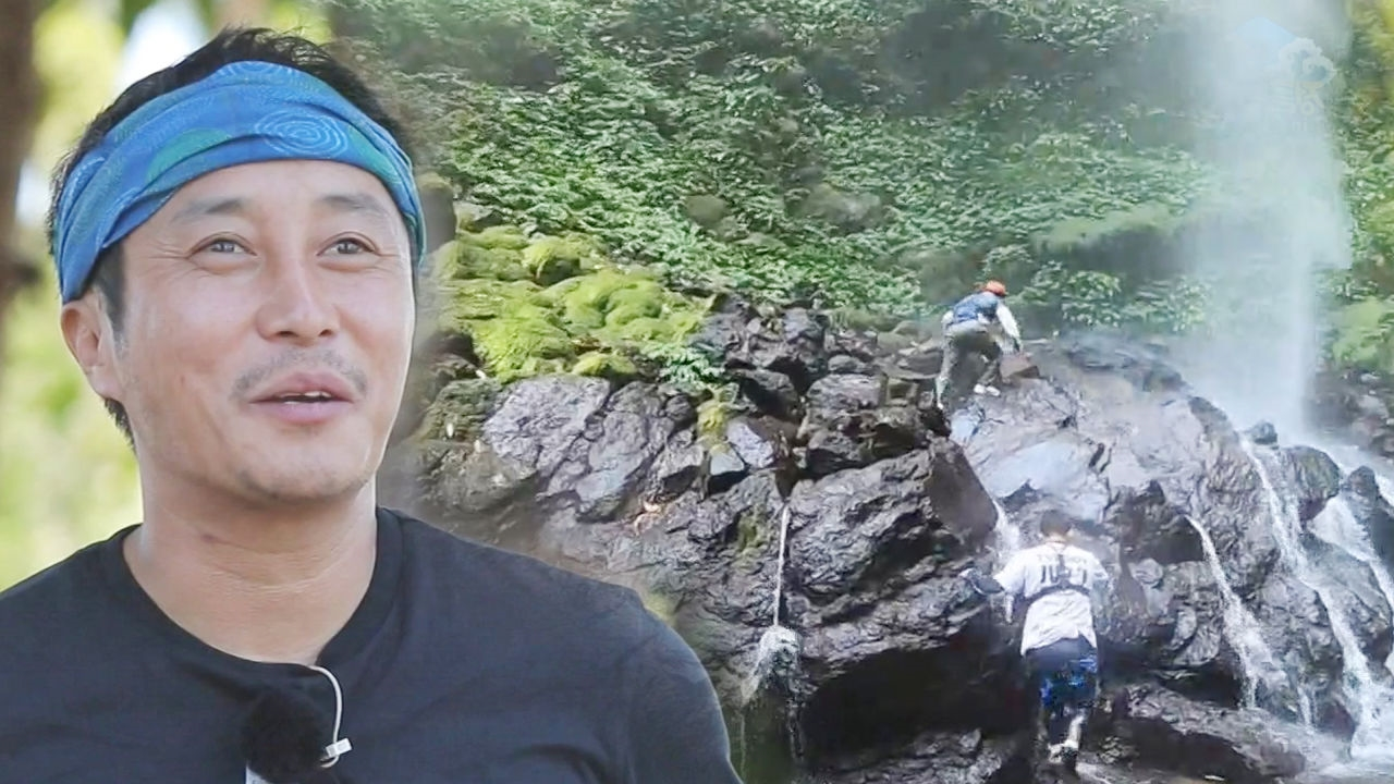 물보라 뚫는 김병만, 힌트 찾기 위한 험난 여정