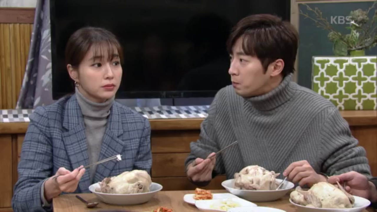 차화연 앞에서는 이혼 숨기고 애써 태연한 척하는 이상엽-이민정 부부