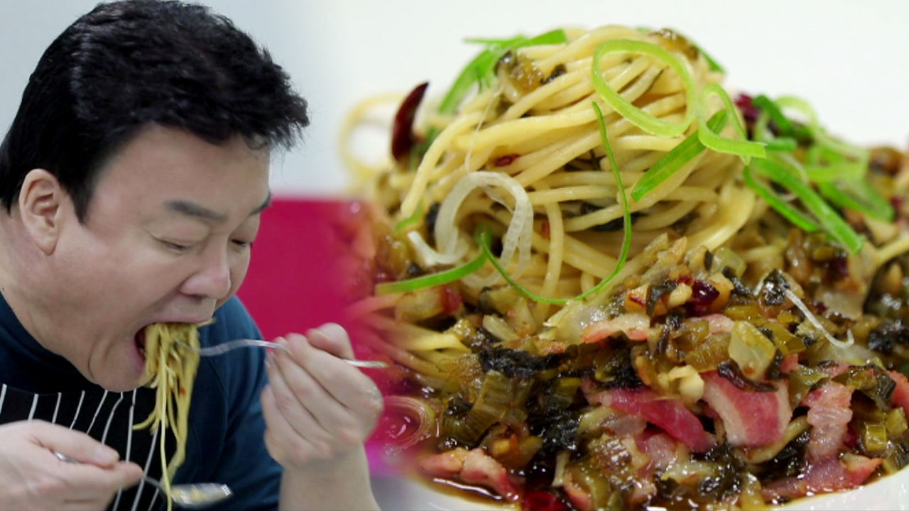 [선공개] 꿈뜨락몰 파스타집 신메뉴 후보 ‘갓김치 파스타’의 맛은?!