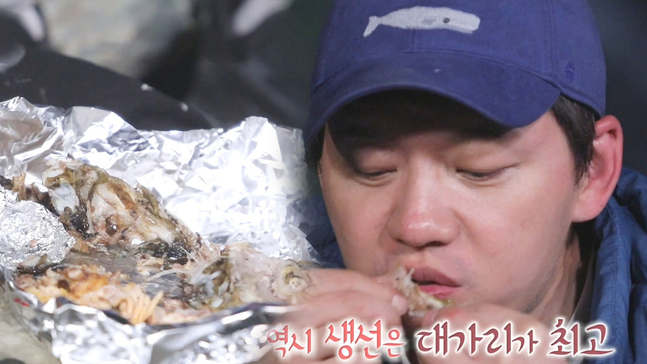 “너무 쫀쫀해” 김승수, 송어 머리 튀김 시식에 혼비백산!