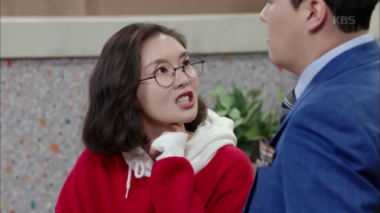 결국 남태부에게 거짓말을 하는 김하경! "나랑 계약하기로 했어!"