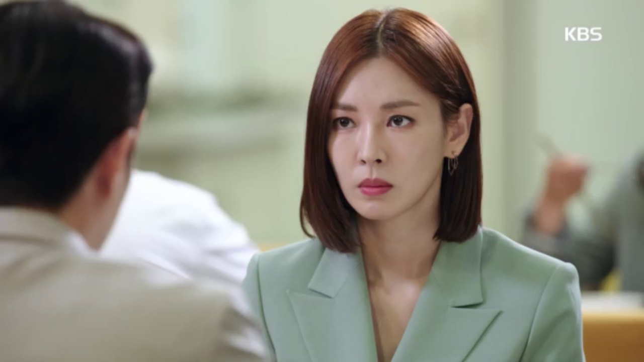 구내 식당에서 같이 점심을 먹는 홍종현♥김소연