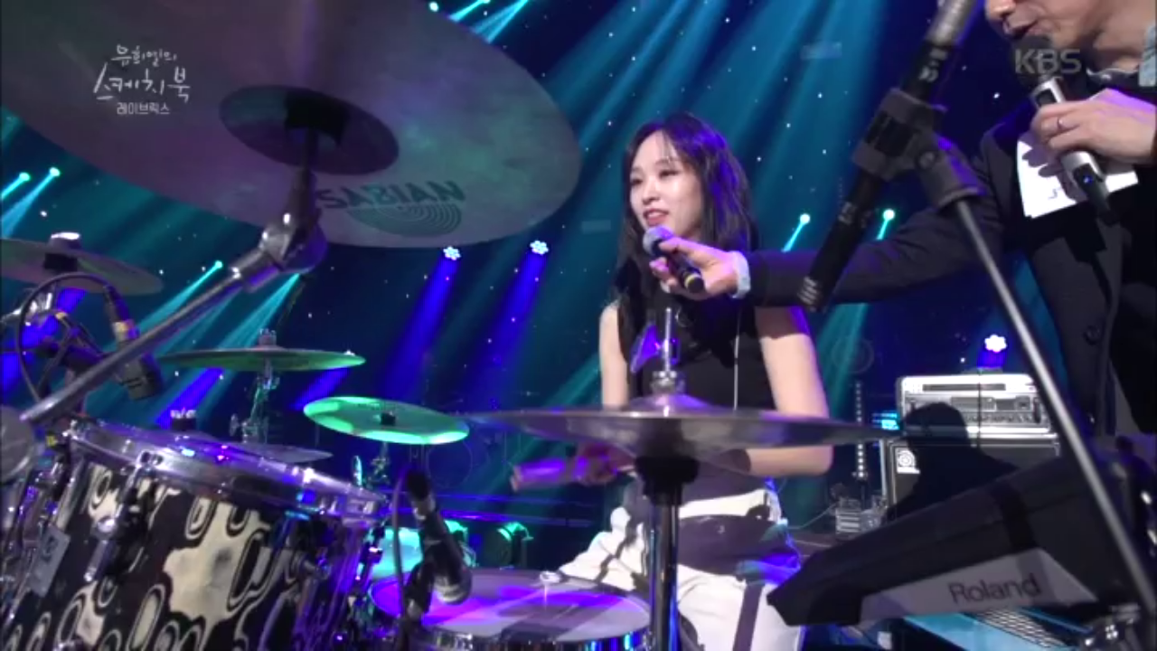 유혜진이 알려준다! 유재석에게! 이것이 드럼이다☆