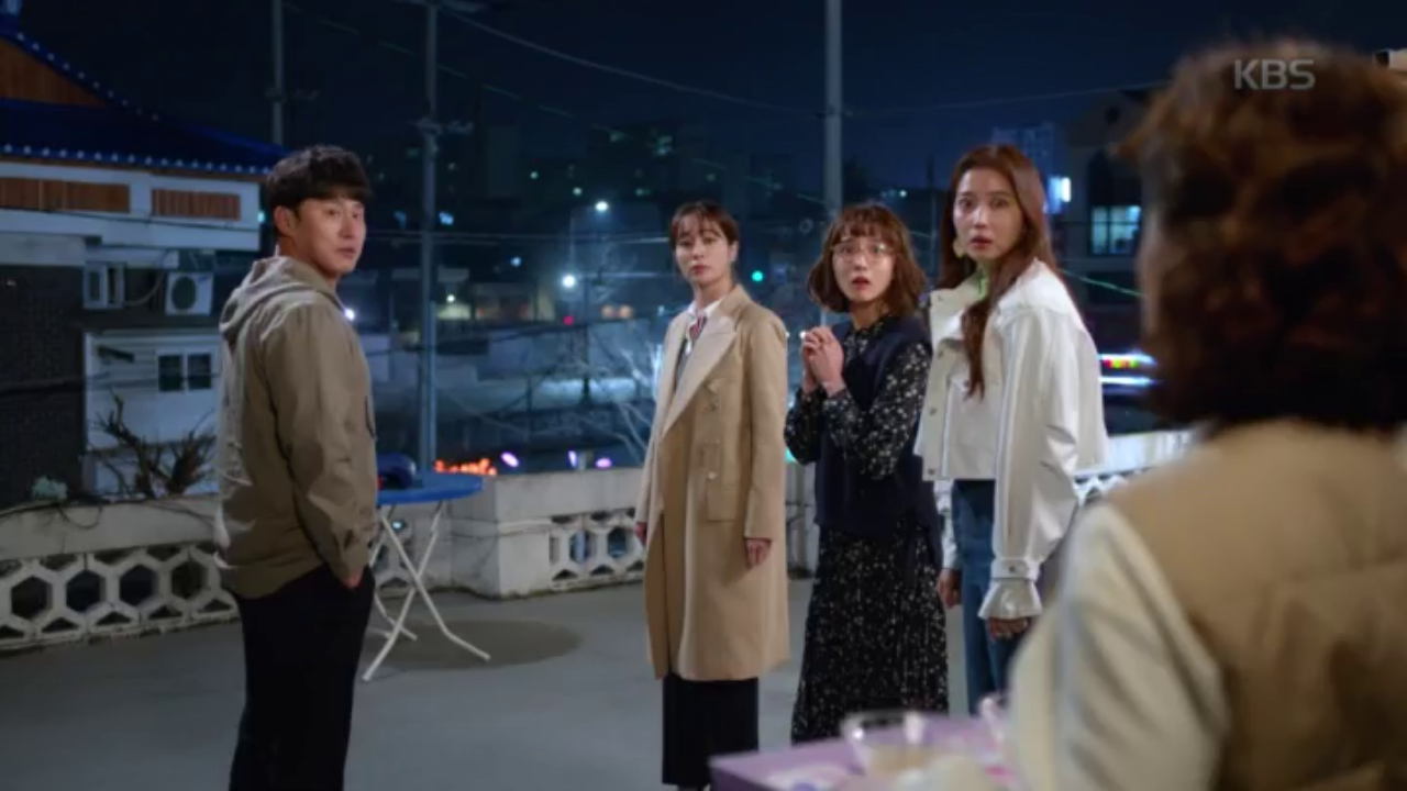 다투던 오대환과 이민정... 홀연히 나타난 차화연 ＂...뭘 속여 나희가?＂