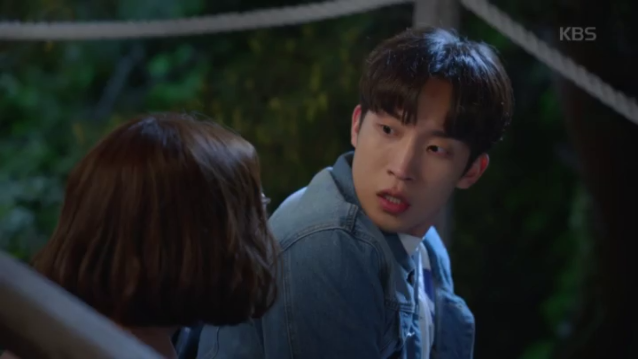 이초희 의식해서 어색하게 구는 이상이 ＂...이 선 넘지 맙시다, 우리!＂