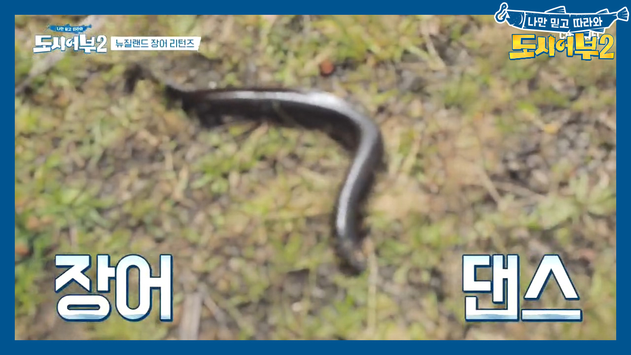 텐션 Up↑Up↑ 뱀이다아♪ 뱀이다아♬ 첫 장어 잡고 신나버린 덕화 행님~~!!