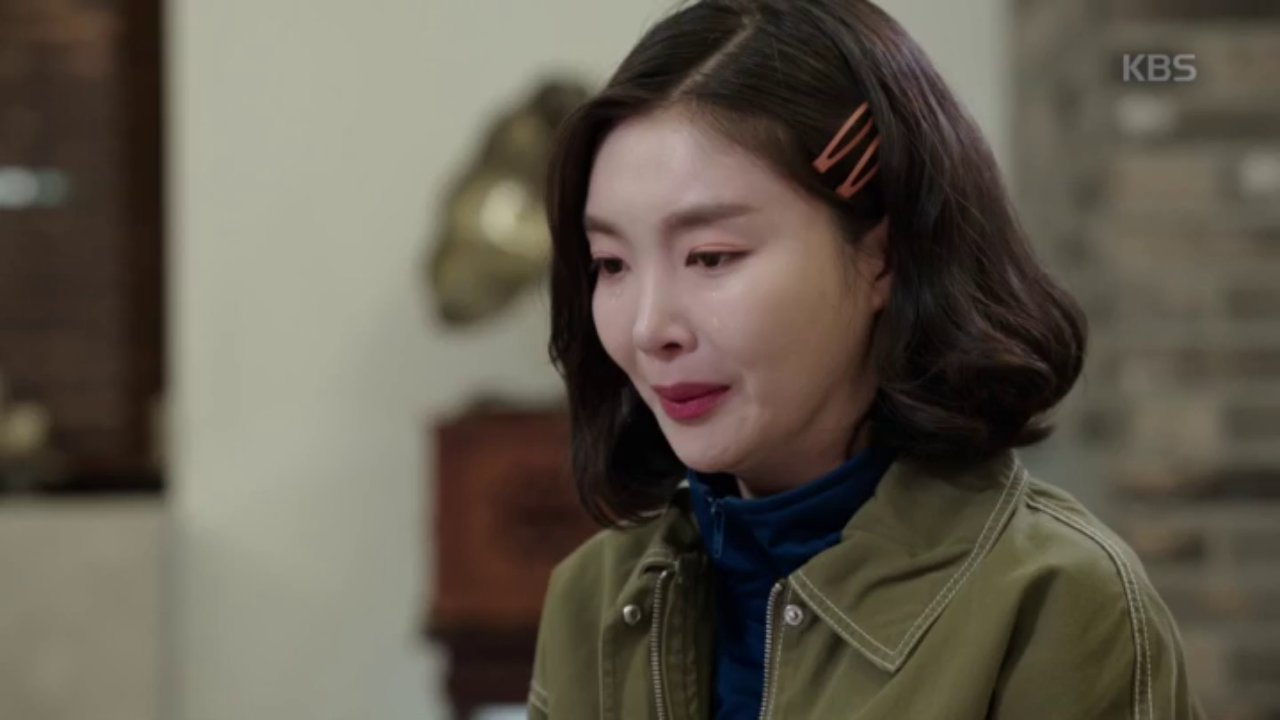 결국 기태영에게 출판사 알바를 그만둔다고 말하는 김하경