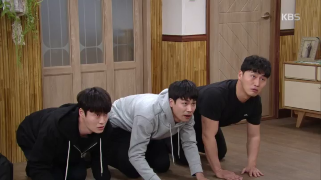 천호진한테 딱 걸린 오대환과 후배들! 이대로 눈물어린 작별...?