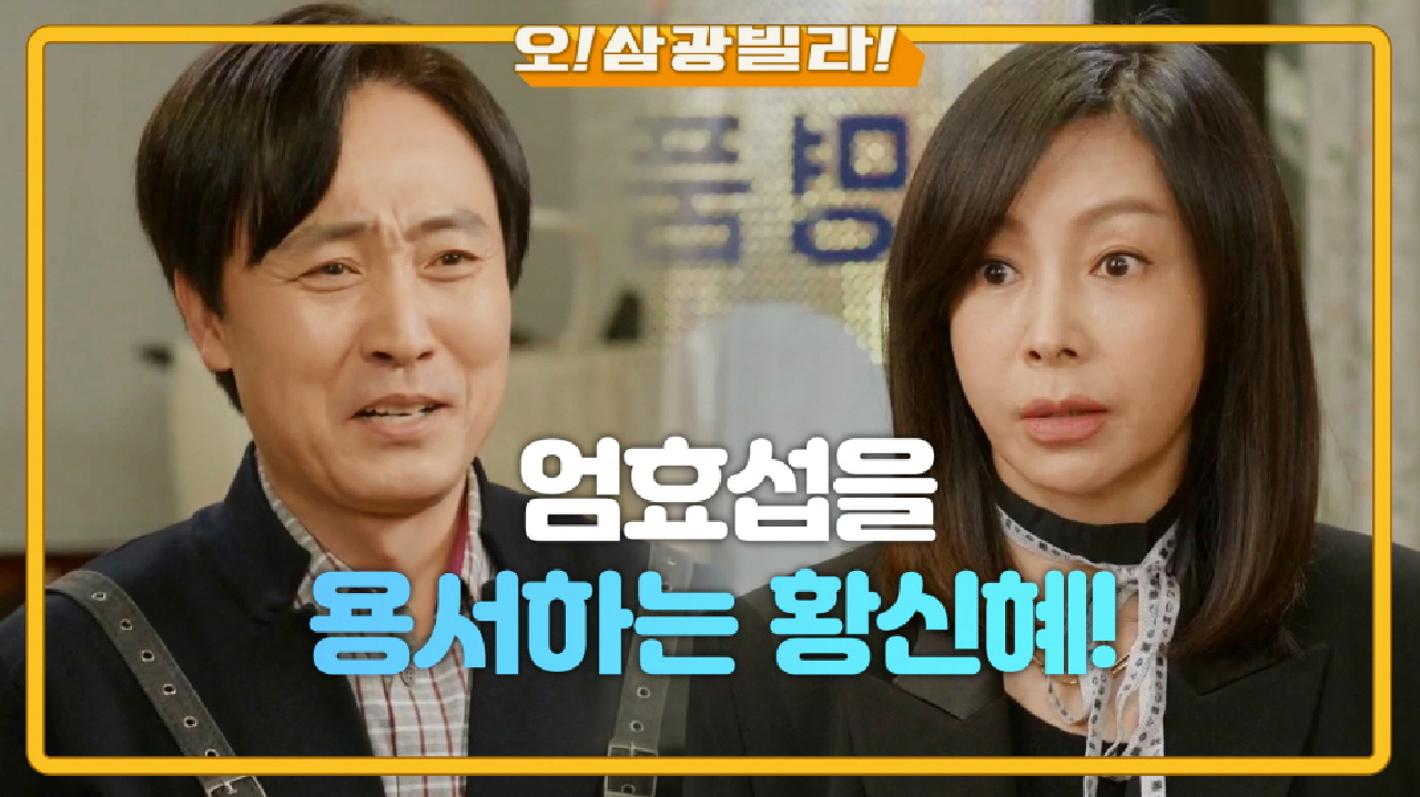 엄효섭을 용서하는 황신혜! 회사일을 맡기는데...! ＂우리 샘플실일 여기...