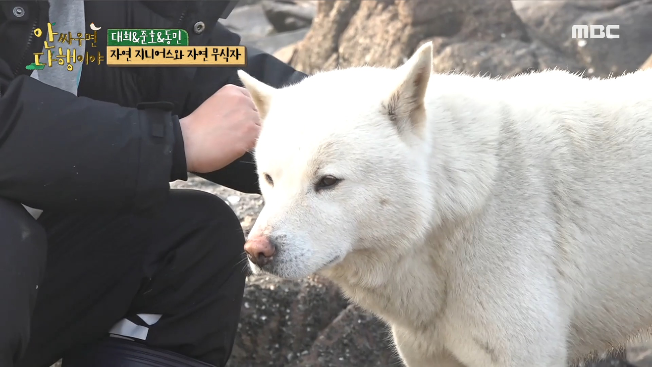 김준호! 3초 만에 끝난 소심한 반항 ＂섬돌아 남자는 자존심이야?＂ , MBC 210405 방송