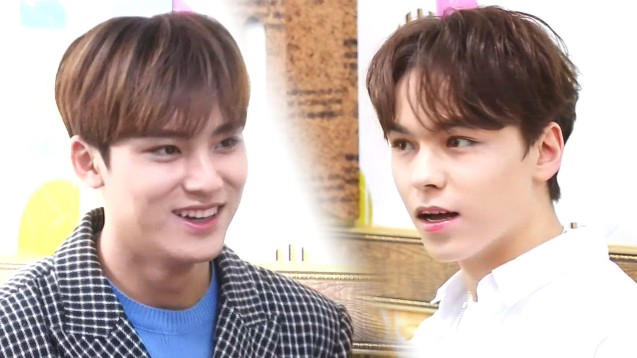 세븐틴 버논·민규, 김밥 먹으러 서울서 폭풍질주